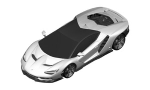 Novinky: Patentové obrázky Lamborghini Centanario pronikly na světlo internetu