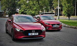 Recenze & testy: Mazda3 G122 Plus vs. Mazda3 G165 Revolution: Sourozenecký souboj o krále třídy