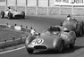 Jack Brabham při svém debutu ve Formuli 1, Aintree, 1955