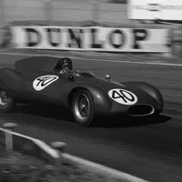 Jack Brabham, Cooper T40, Aintree, 1955