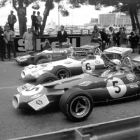 Brabham na startovním roštu v Monaku, Brabham BT33, 1970
