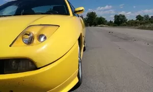 Žlutá vášeň Fiat Coupé