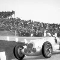 Rudolf Caracciola míří za vítězstvím, Masarykův okruh, 1937.