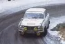 První rally v životě. Monte Carlo 1973 v roli navigátorky kamaráda Jeana Taibiho.