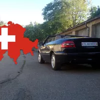 Volvo C70: Švýcarské peklo na druhou - část 1
