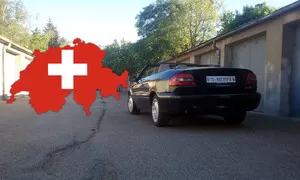 Volvo C70: Švýcarské peklo na druhou - část 1