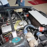 pohled na celý motor