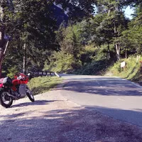 Zastávka cestou na Vršič