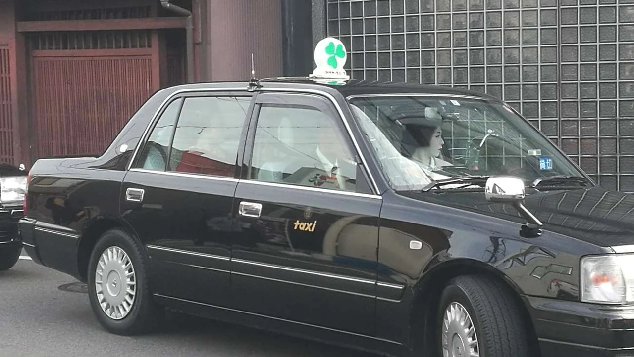taxi s pravou gejsou