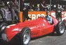 Giuseppe Farina s Alfou 158, se kterou získal titul mistra světa ve Formuli 1