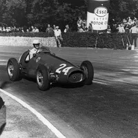 Farina s Ferrari 500 v roce 1953