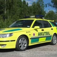 Saab 9-5 zdravotní záchranná služba Švédsko