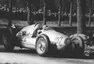 Nuvolari jezdil také s německými vozy Auto Union, zde typ D, Monza 1938