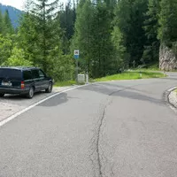 Passo Sella u oblíbeného mycího místa