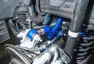 Nainštalované ramená - detail horného (zadný odklon na Type R)