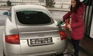 Garáž páně a paní Goldisových - Audi TT