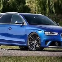 2Forge ZF2 matt black, Audi RS4