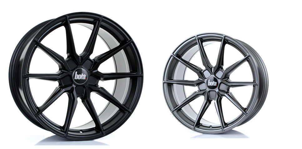 Bola B16 - matt black, gloss gunmetal