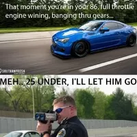 Rychlost v BRZ