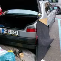 Rozbitá a rozebraná Alfa