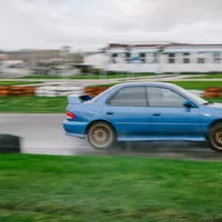Autíčkářův trackday po třetí: Zima, déšť a orkán