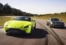 Nový Aston Martin Vantage je velmi rychlý, hodně hezký a strašně zelený