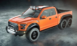 Novinky: Blázniví tuneři z Hennessey představují šestikolový VelociRaptor 6x6