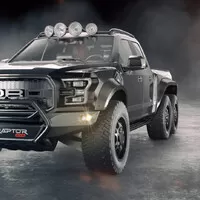 Blázniví tuneři z Hennessey představují šestikolový VelociRaptor 6x6