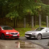 Fiat 124 vs. Škoda Octavia RS: Tak co je tady vlastně sportovní?