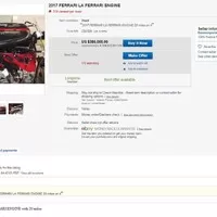 Může někdo rozumně vysvětlit, jak se ocitl nový motor z LaFerrari na Ebay?