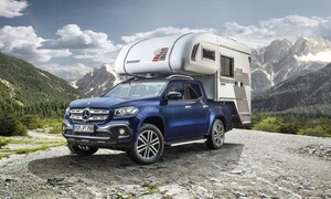 Novinky: Mercedes už ukazuje kempovací možnosti nového pick-upu třídy X