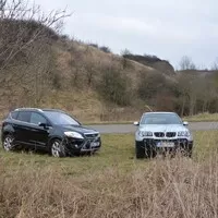 Ford Kuga TDCi versus BMW X3 2.5i: Kočičí hra s SUVčky