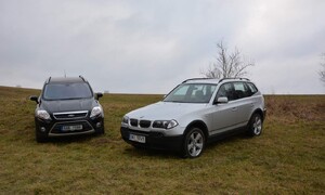 Recenze & testy: Ford Kuga TDCi versus BMW X3 2.5i: Kočičí hra s SUVčky