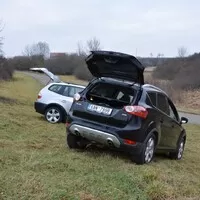 Ford Kuga TDCi versus BMW X3 2.5i: Kočičí hra s SUVčky