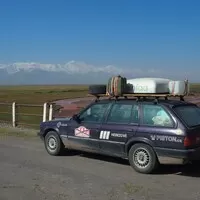 Mongol Rally 2018 část 8. : O placení pokut, kazašském Grand Canyonu a ruské Le Mans