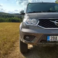 UAZ Patriot 2.7: S burlakem v Milovicích
