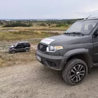 UAZ Patriot 2.7: S burlakem v Milovicích