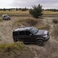 UAZ Patriot 2.7: S burlakem v Milovicích