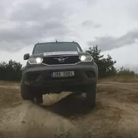 UAZ Patriot 2.7: S burlakem v Milovicích