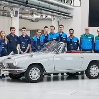 BMW zrestaurovalo jediný dochovaný kus modelu 1600 GT cabrio