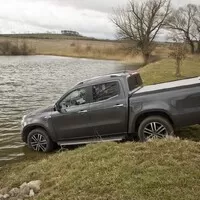 Mercedes-Benz X 350d: Trefa na druhý pokus