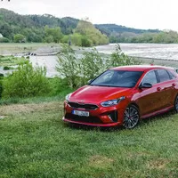Kia Ceed GT: Nymburkring material