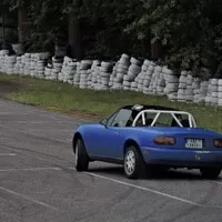 MX-5 Cup - 3. závod Písek 13.7.2019: Když si s vámi hraje počasí