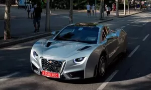 Novinky: Nové Hispano Suiza se testuje v Barceloně. Vypadá...zvláštně.