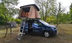 Dodávkář, Recenze & testy: Peugeot Rifter + stan Hussarde Quattro: Ideál aktivní rodinky