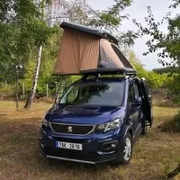 Peugeot Rifter + stan Hussarde Quattro: Ideál aktivní rodinky
