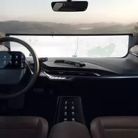 Automobilka Byton míří na evropský trh. Kupce láká na displeje a kamery.