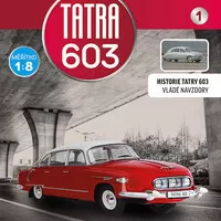 Postavte si věrnou repliku legendární Tatry 603 v měřítku 1:8!