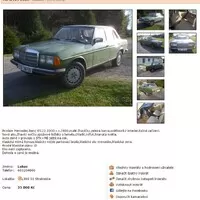 Bazarový snílek: Naftový Mercedes