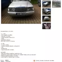 Bazarový snílek: Naftový Mercedes